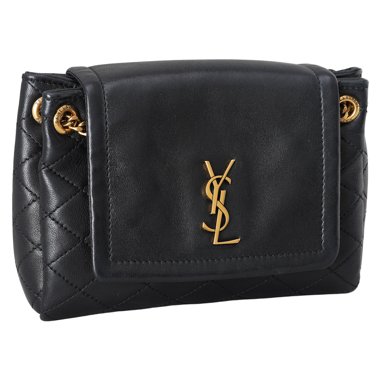 YVES SAINT LAURENT(USED)생로랑 672738 노리타 미니 체인 크로스백